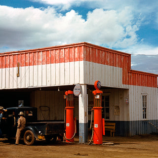 How to Style a Room with Vintage Car Photography