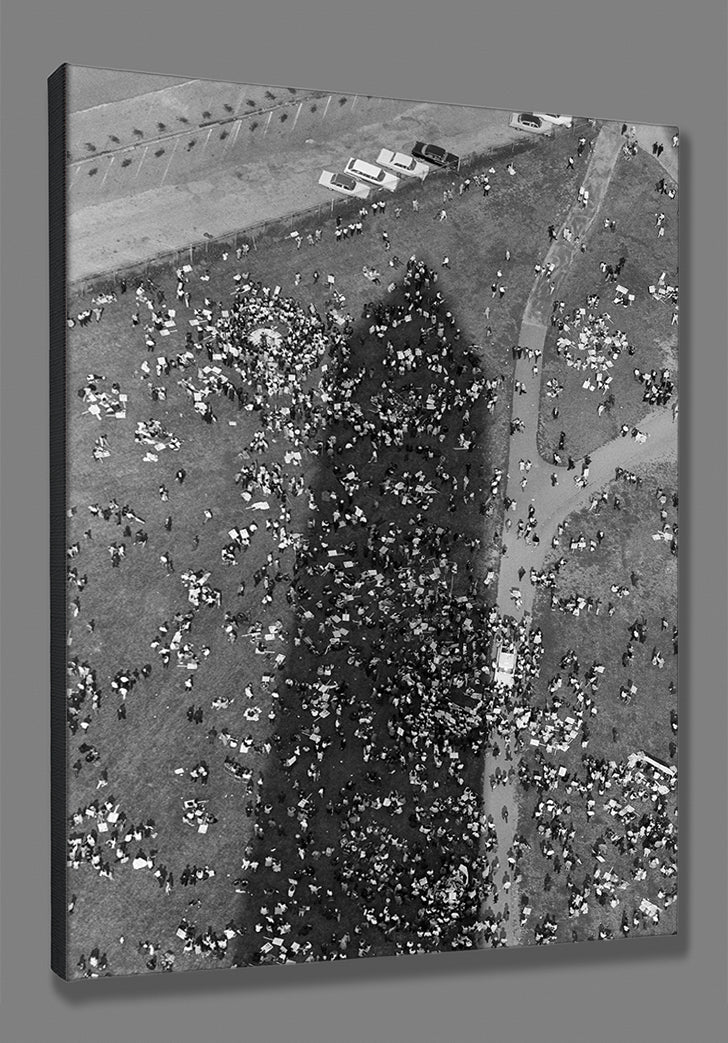 A print on canvas of a vintage Mach on Washington image