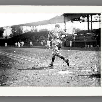 A rendering of a paper print reproduction of a vintage photograph of a Boston Red Sox player