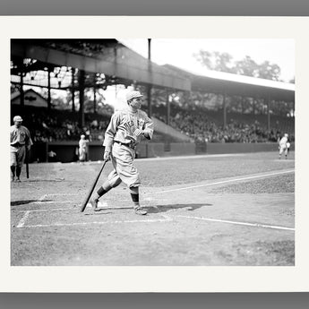 A paper print reproduction of a vintage Harry Hooper photograph