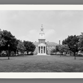 A vintage photo of Johns Hopkins University, printed on fine art paper