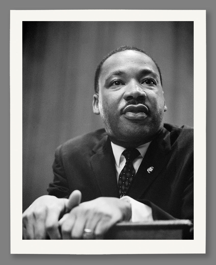 Mlk Color Portrait Martin Luther King, Jr. Portrait | Old Town Print Gallery
