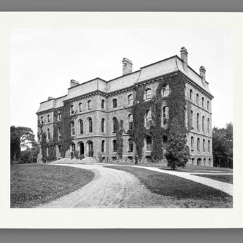 A fine art paper print of a photograph of Anderson Hall in Rochester