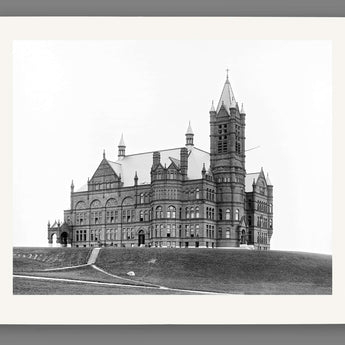 A fine art paper print of Syracuse University's Crouse Memorial College