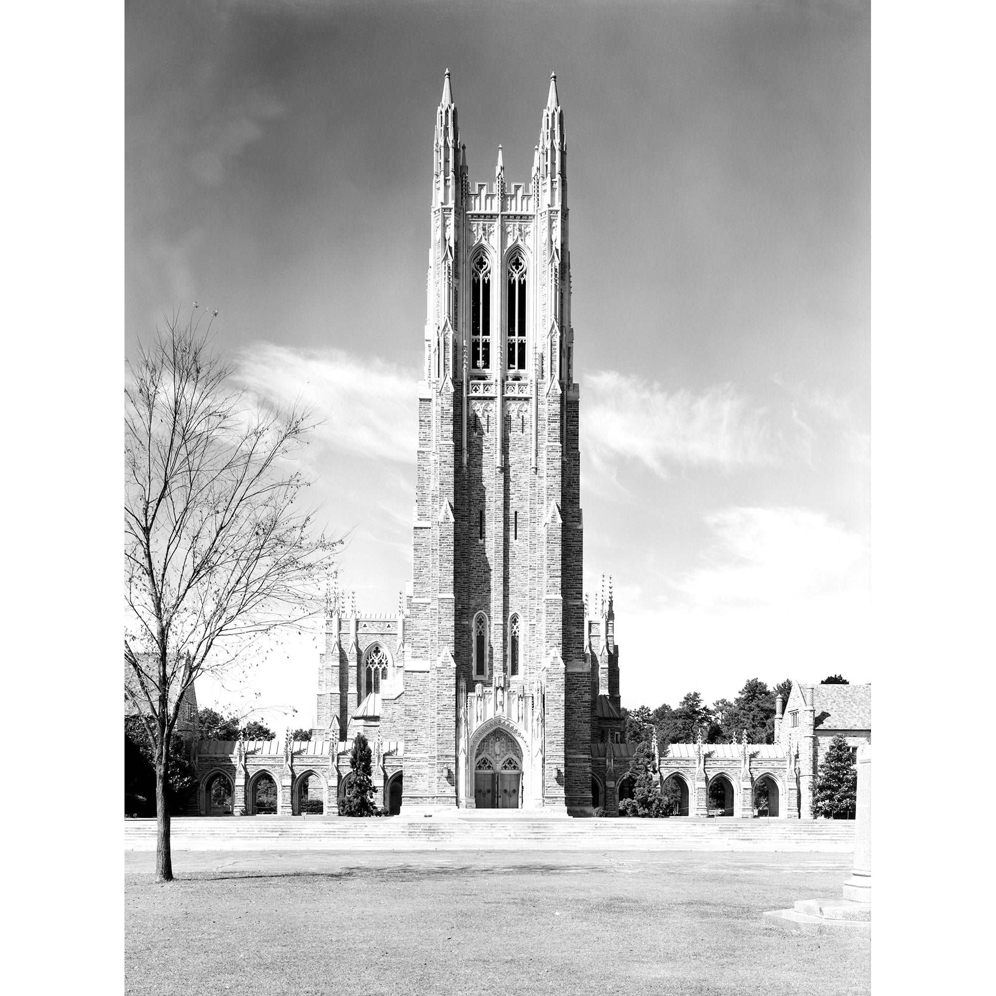Duke Founded Vintage Duke University Scene – Historic Campus Photo Art | Old Town ...