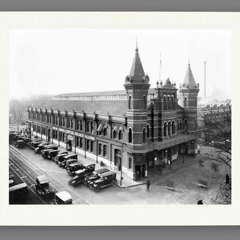 A fine art paper print of vintage photography of Washington DC