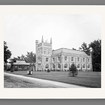 A fine art paper print of a vintage photograph of Princeton University