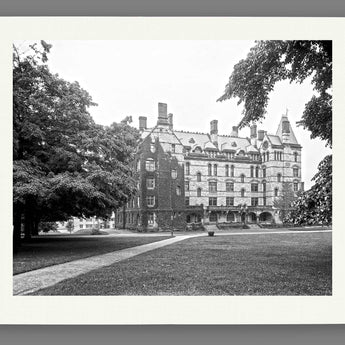 A reproduction print on paper of vintage photograph of Princeton University
